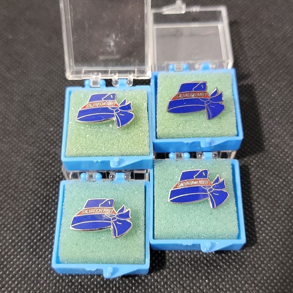 Salvation Army pins  